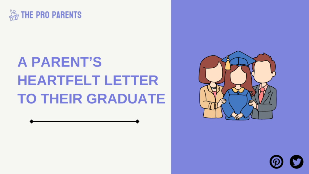 A Parent’s Sample Letter to Their Little Graduate