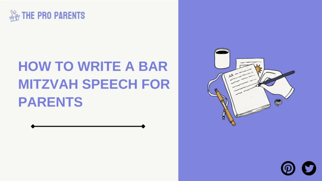 How to Write a Bar Mitzvah Speech for Parents