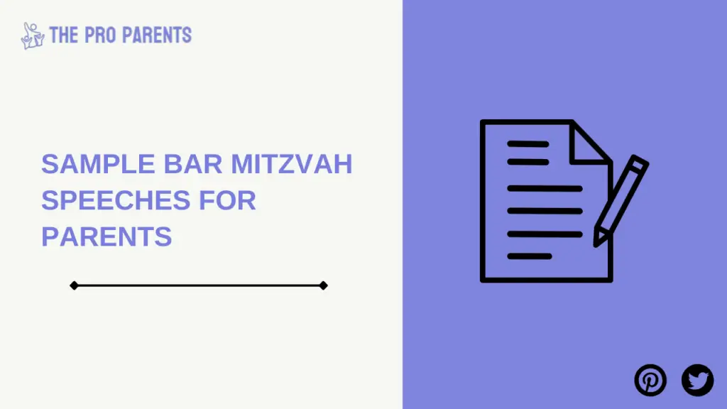 Sample Bar Mitzvah Speeches for Parents