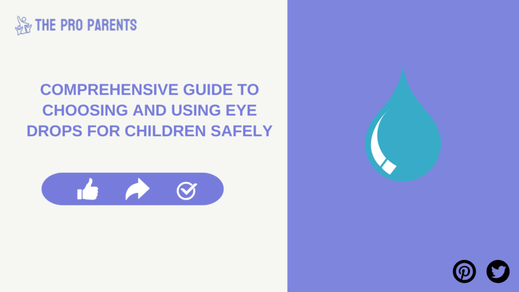 eye drops for children