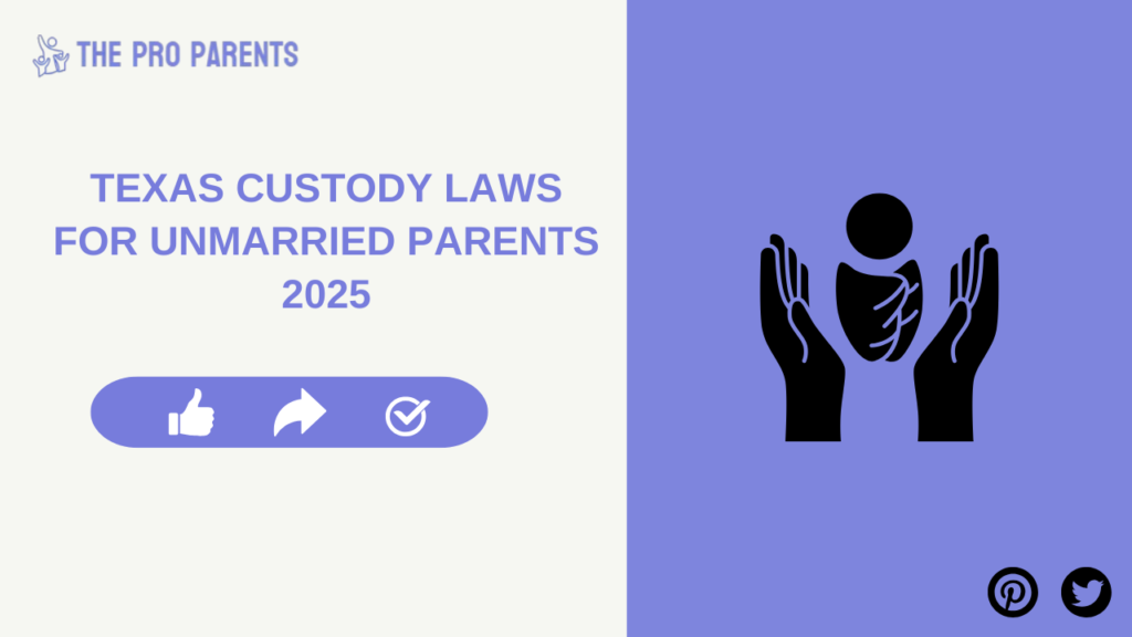 Texas Custody Laws for Unmarried Parents 2025