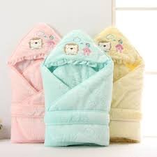 SnugNest Premium Baby Swaddle Blanket – Soft Pastel Blue